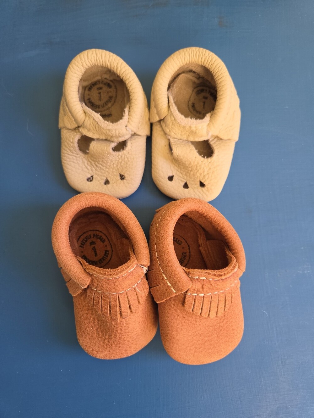 Freshly Picked Zion Moccasin & Birch Mary Jane Baby Shoe